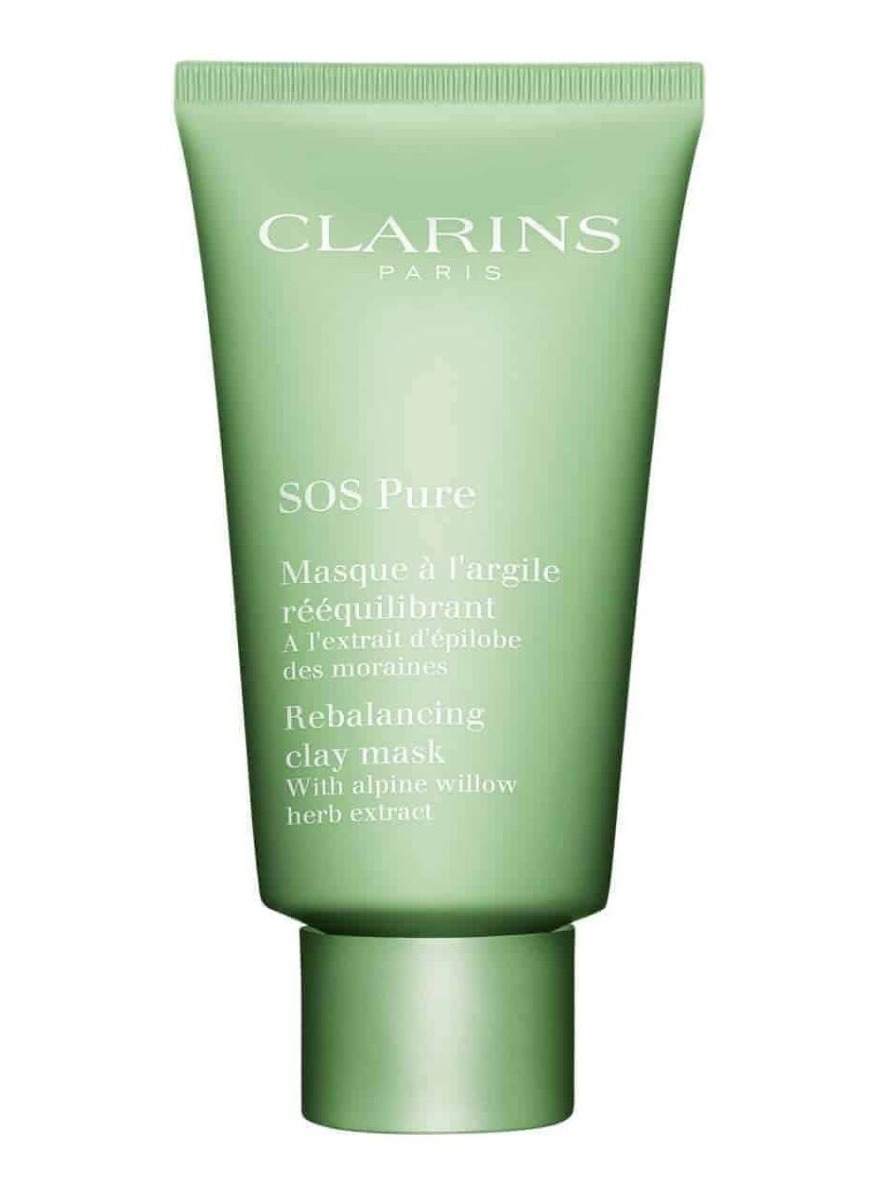 Clarins SOS Pure Rebalancing Clay Mask jílová maska 75 ml Clarins