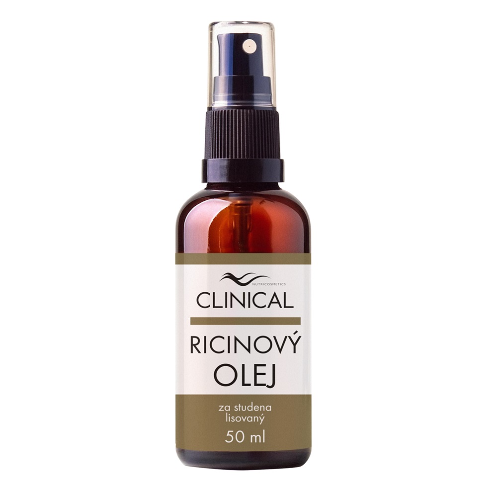 Clinical Ricinový olej za studena lisovaný 50 ml Clinical