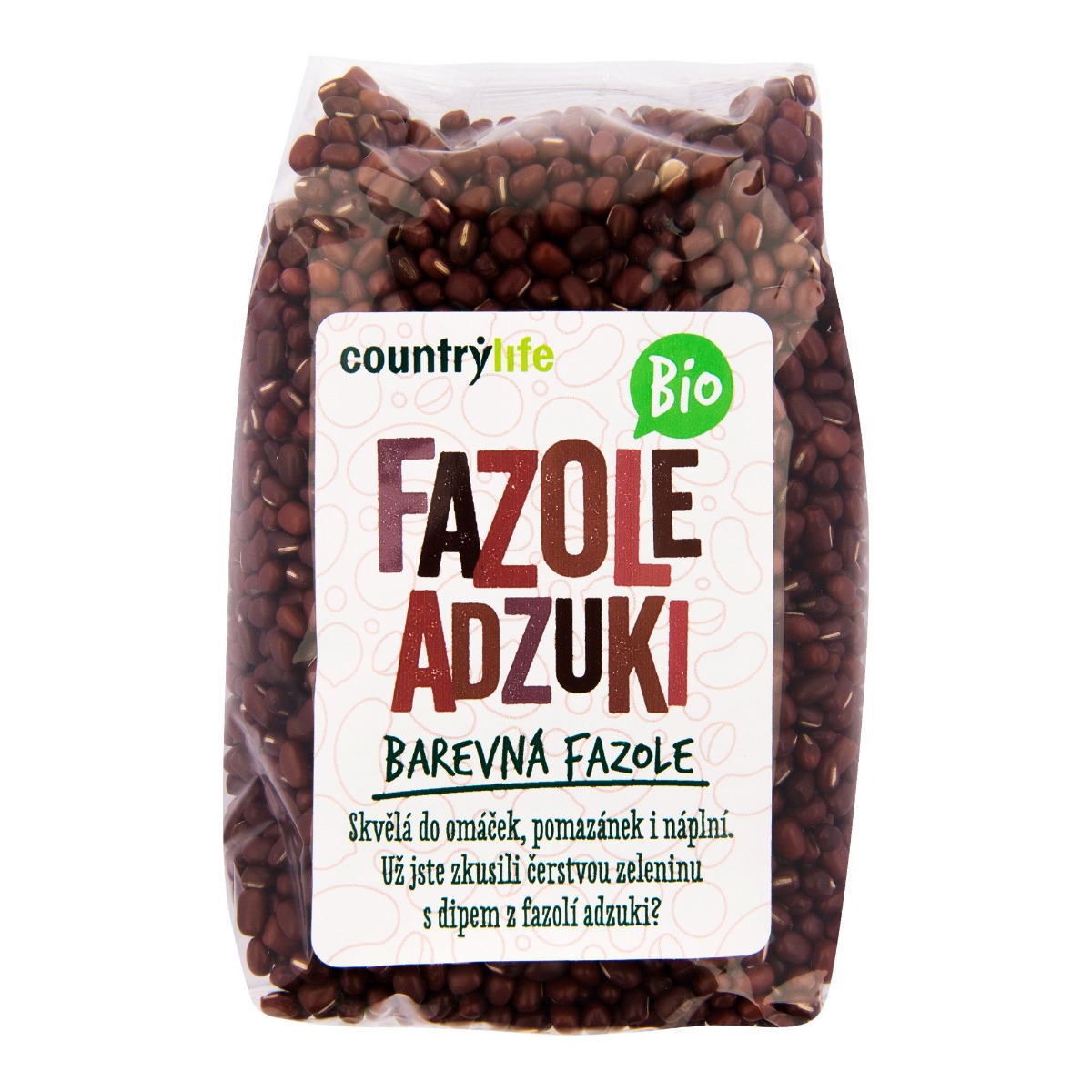 Country Life Fazole Adzuki BIO 500 g Country Life