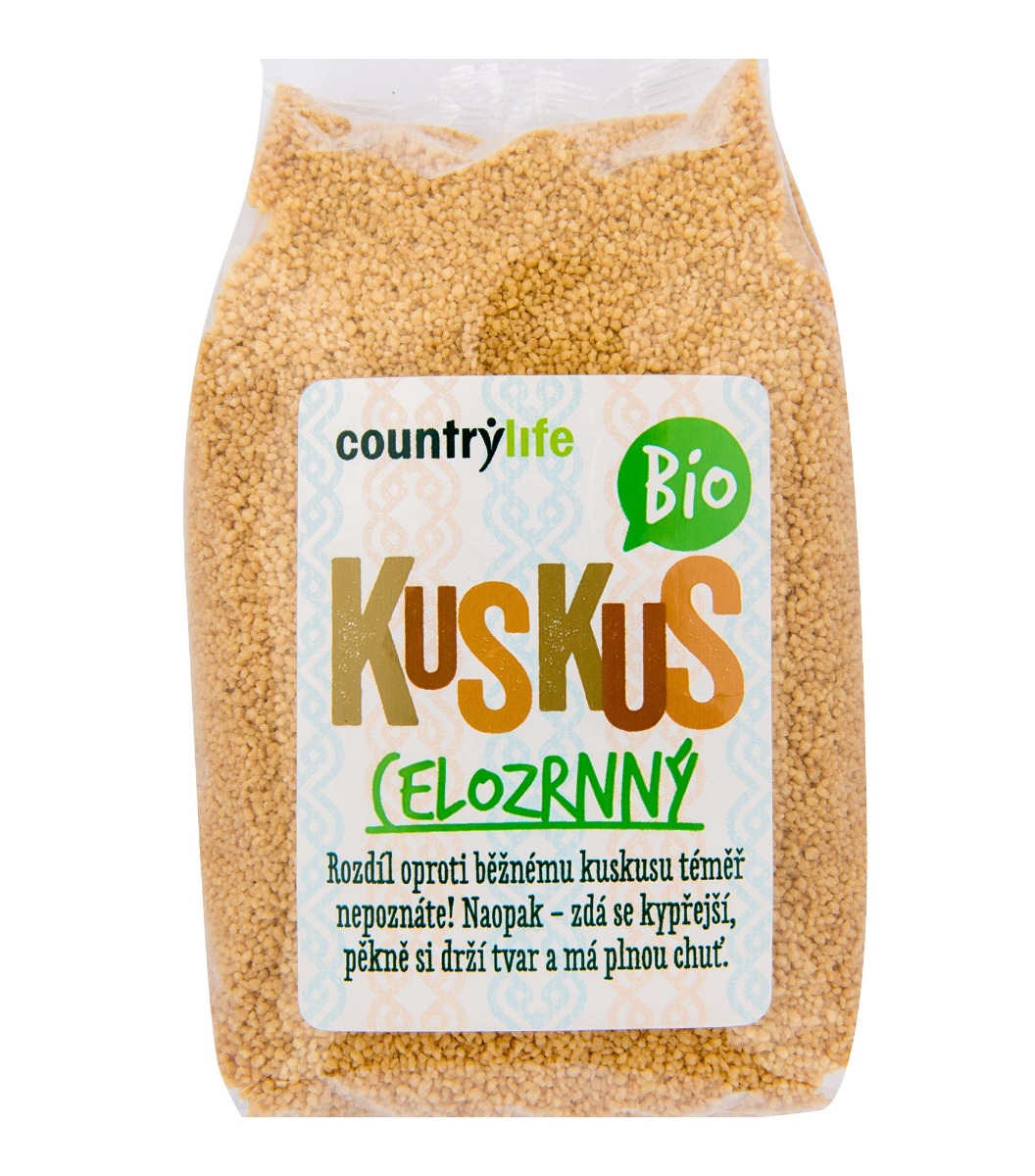 Country Life Kuskus celozrnný BIO 500 g Country Life