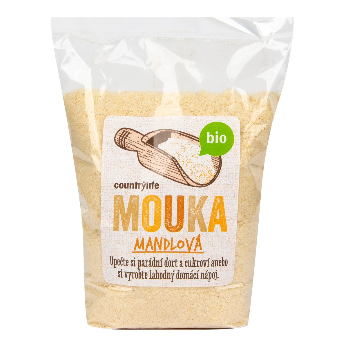 Country Life Mouka mandlová BIO 250 g Country Life