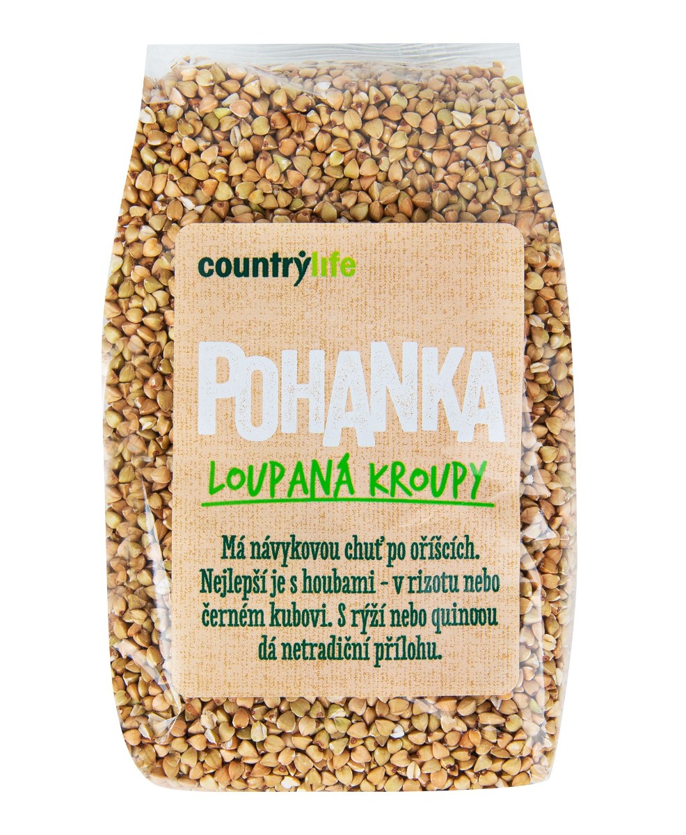 Country Life Pohanka loupaná kroupy 500 g Country Life