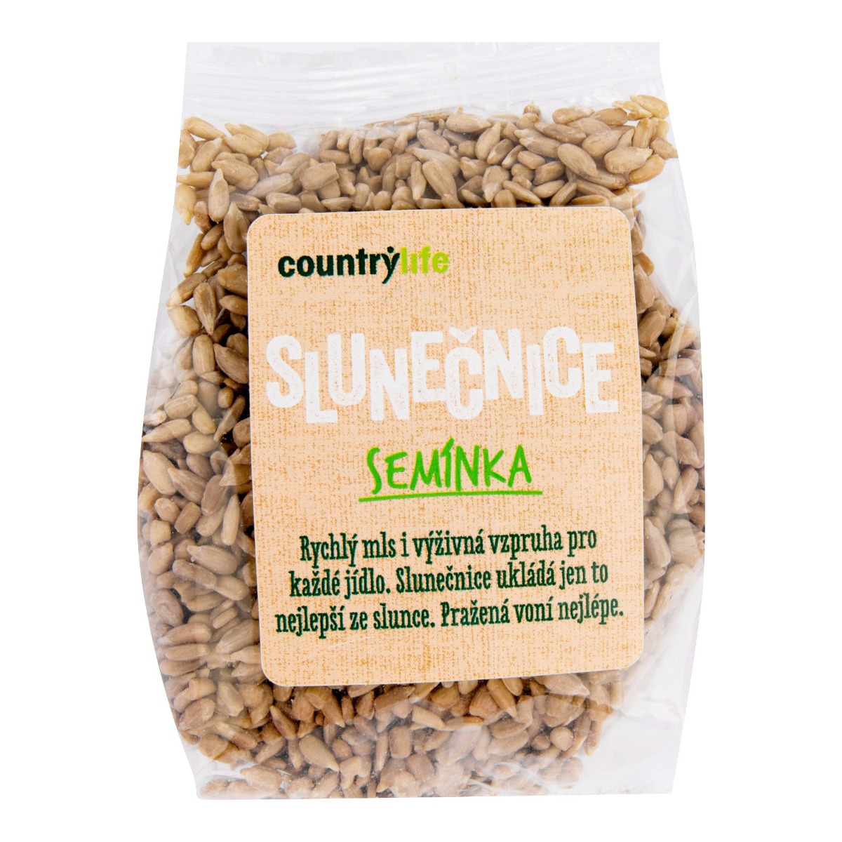 Country Life Slunečnicová semínka 250 g Country Life