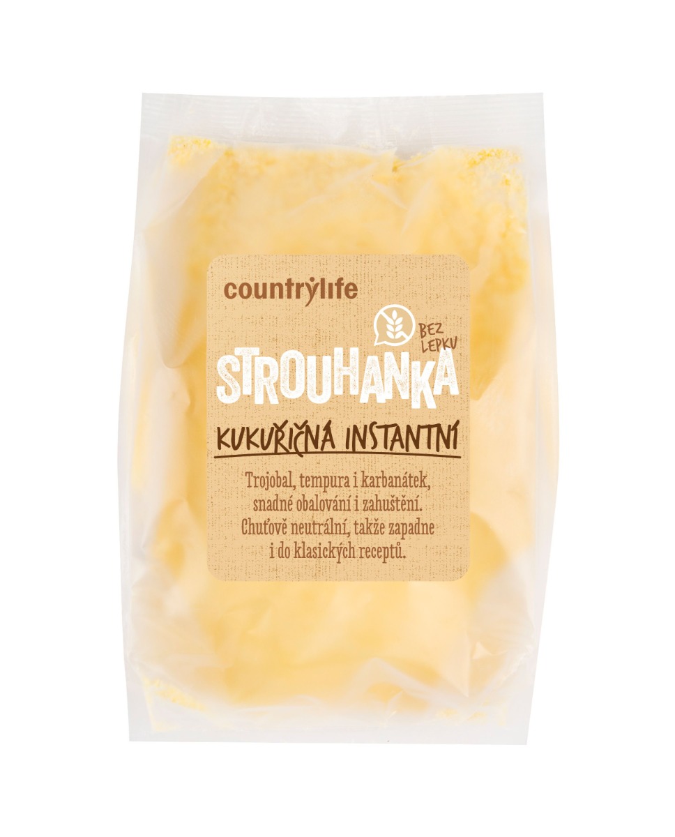 Country Life Strouhanka kukuřičná instantní 200 g Country Life