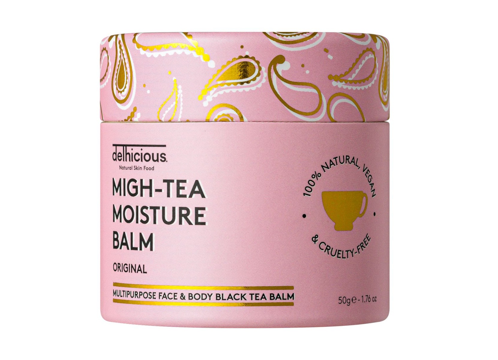 Delhicious Migh-Tea Moisture Multipurpose Balm tělový balzám 50 g Delhicious