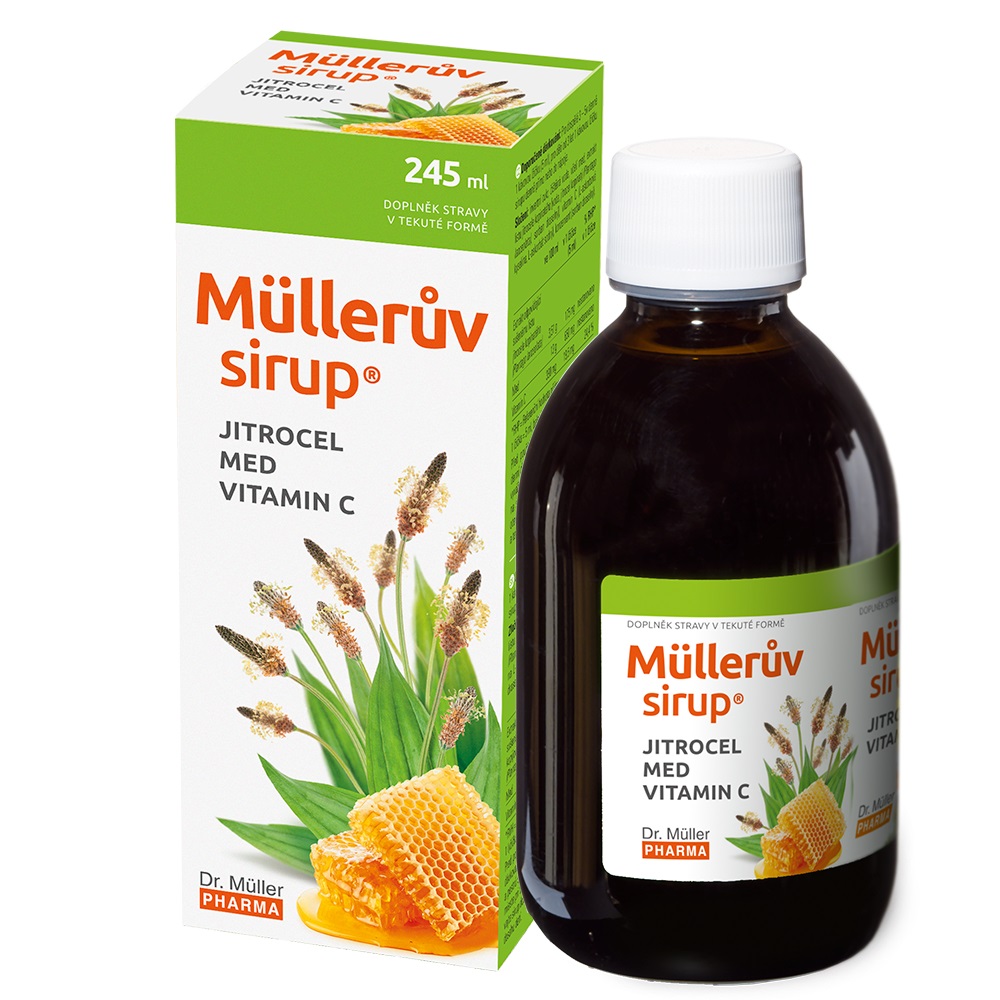 Dr. Müller Müllerův sirup s jitrocelem