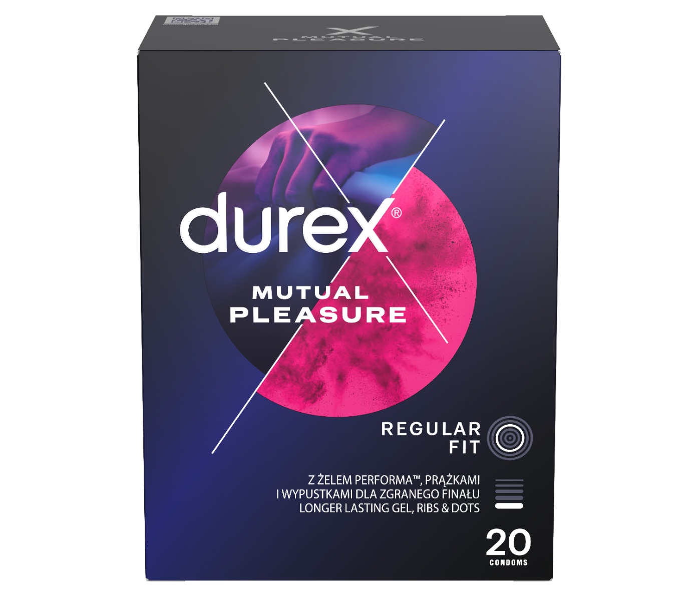 Durex Mutual Pleasure kondomy 20 ks Durex