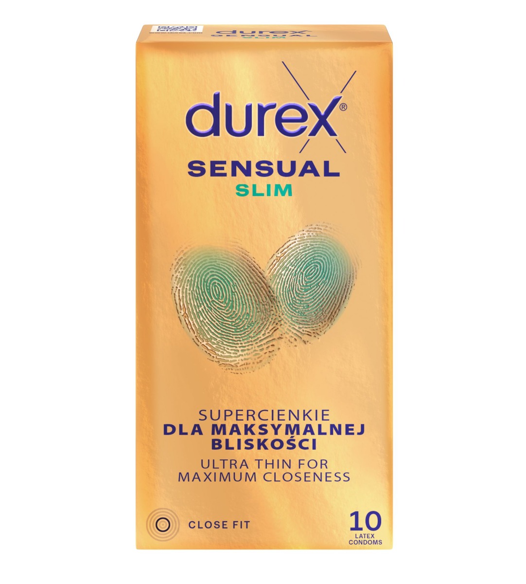 Durex Sensual Slim kondomy 10 ks Durex