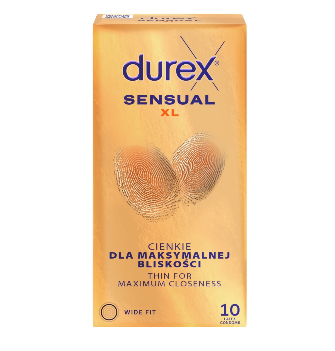 Durex Sensual XL kondomy 10 ks Durex