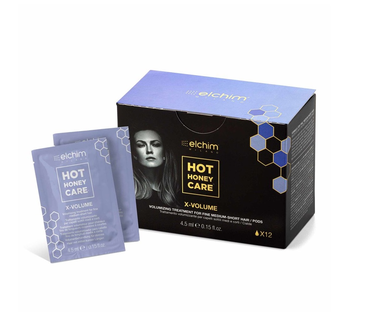 Elchim X Volume Treatment Hot Honey Care kapsle do fénu 12 ks Elchim