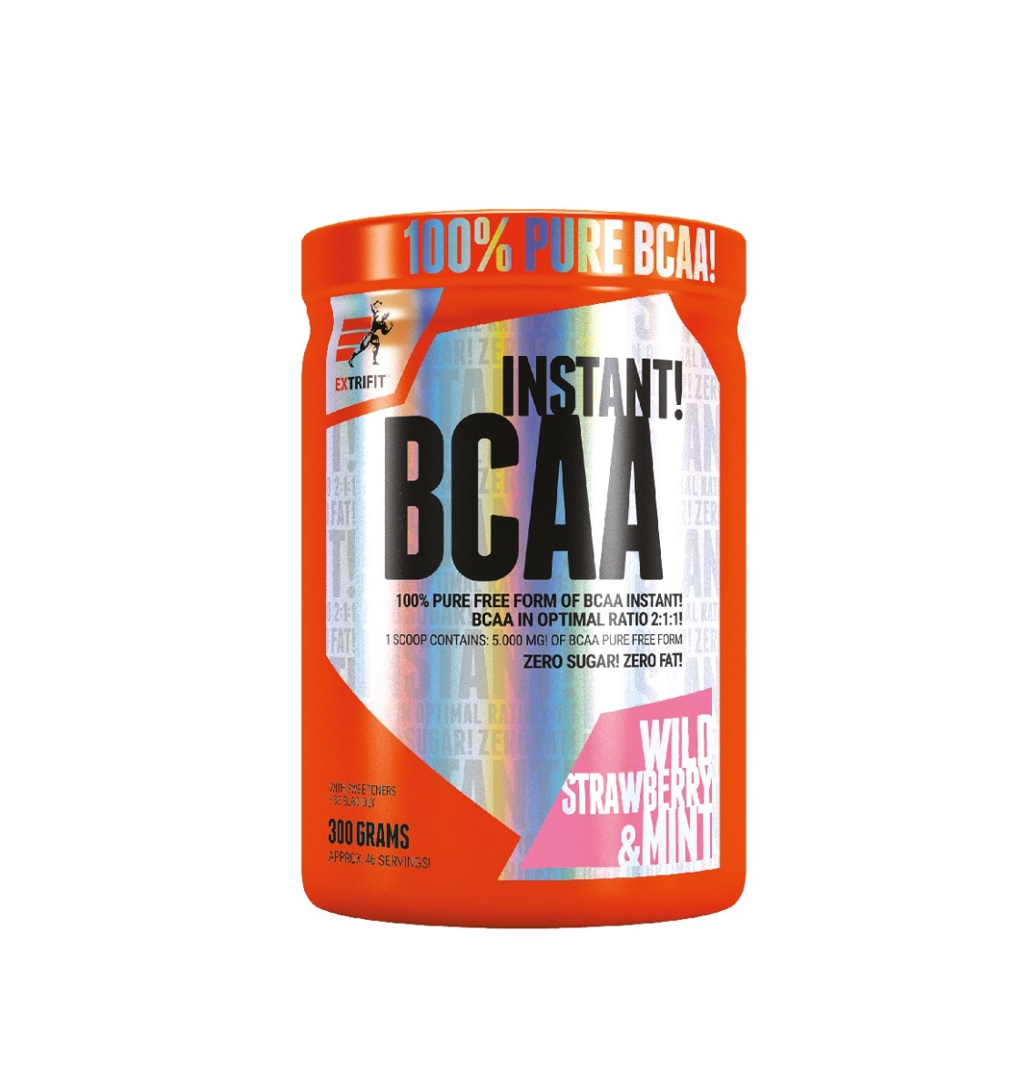 Extrifit BCAA Instant Wild Strawberry - Mint 300 g Extrifit