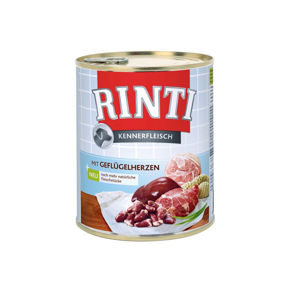 Finnern Rinti Drůbeží srdce konzerva 800 g Finnern Rinti