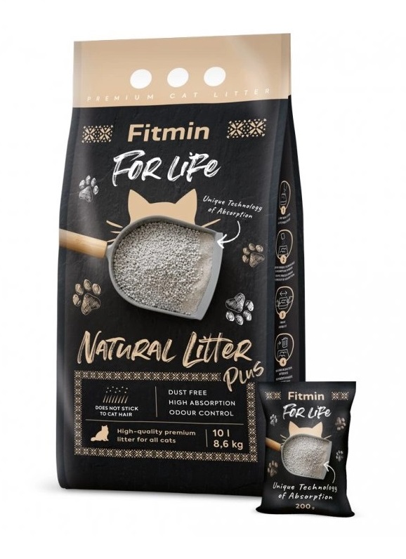 Fitmin For Life Natural Plus stelivo pro kočky 8