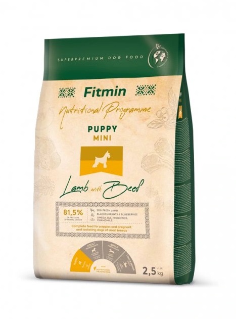 Fitmin Mini Puppy Lamb with Beef krmivo pro štěňata 2