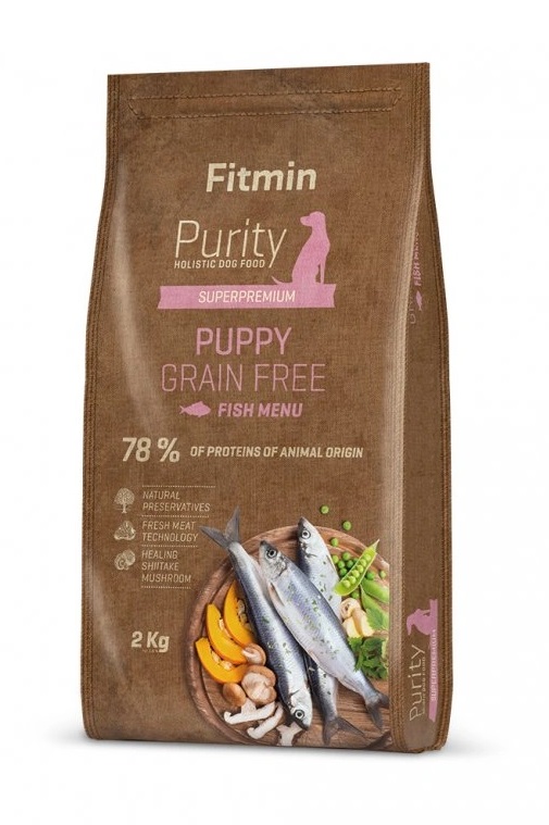 Fitmin Purity Puppy Fish Grain Free krmivo pro štěňata 2 kg Fitmin