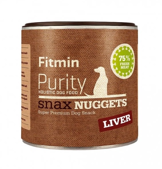 Fitmin Purity Snax Nuggets Játrová pochoutka pro psy 180 g Fitmin