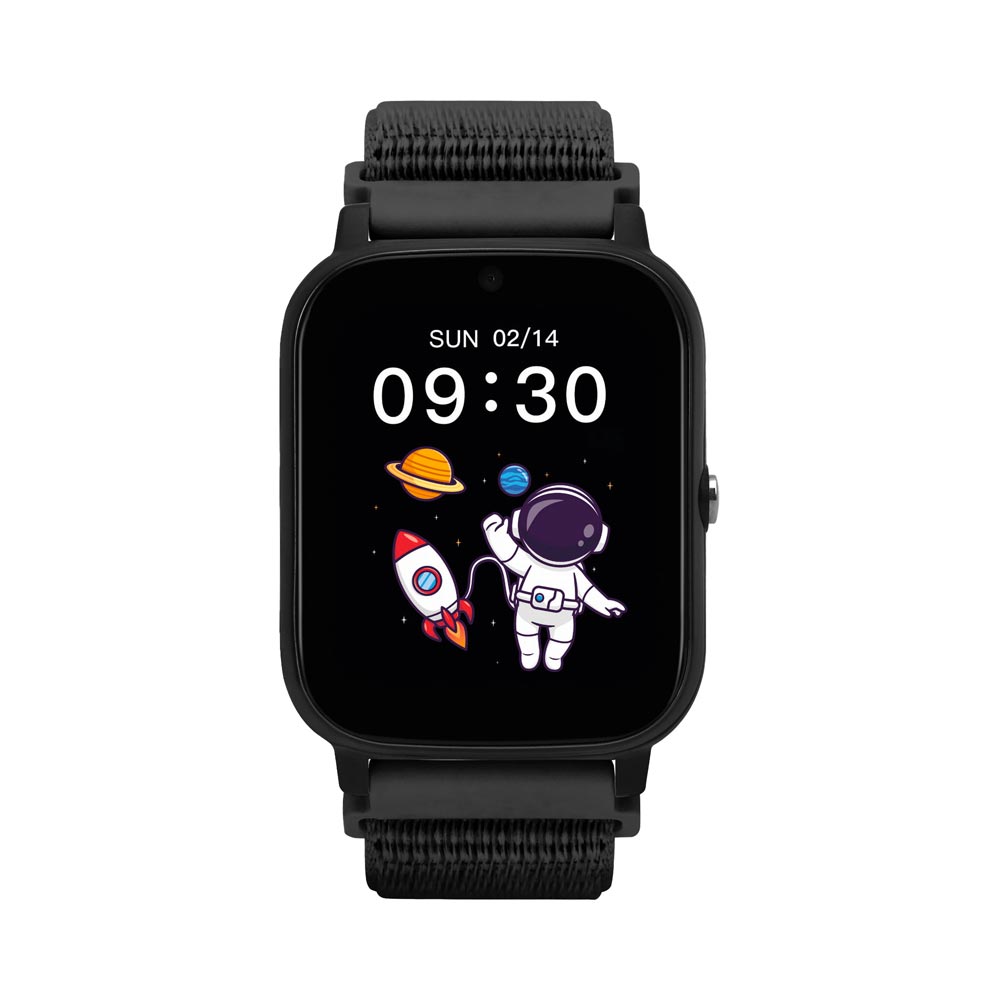 Garett Smartwatch Kids Tech 4G dětské chytré hodinky Black Velcro Garett