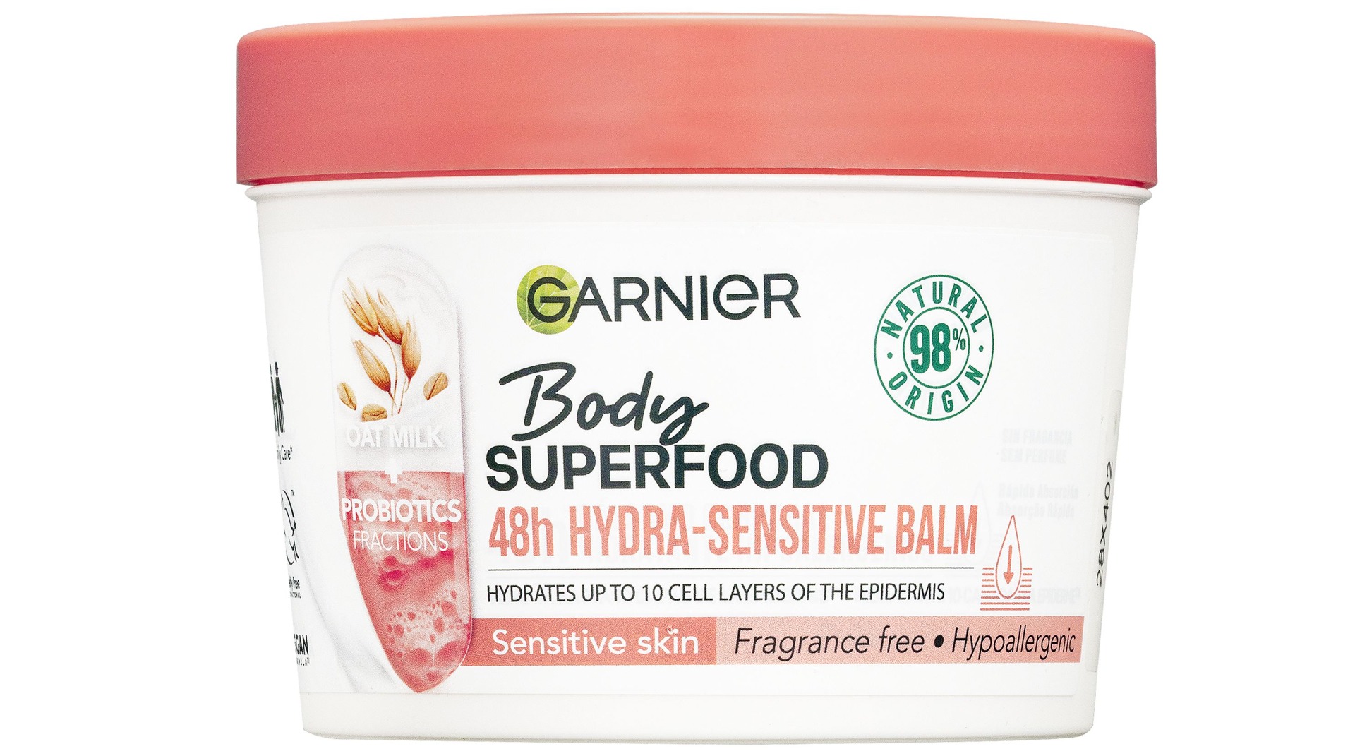 Garnier Body SuperFood Tělový balzám s ovesným mlékem 380 ml Garnier