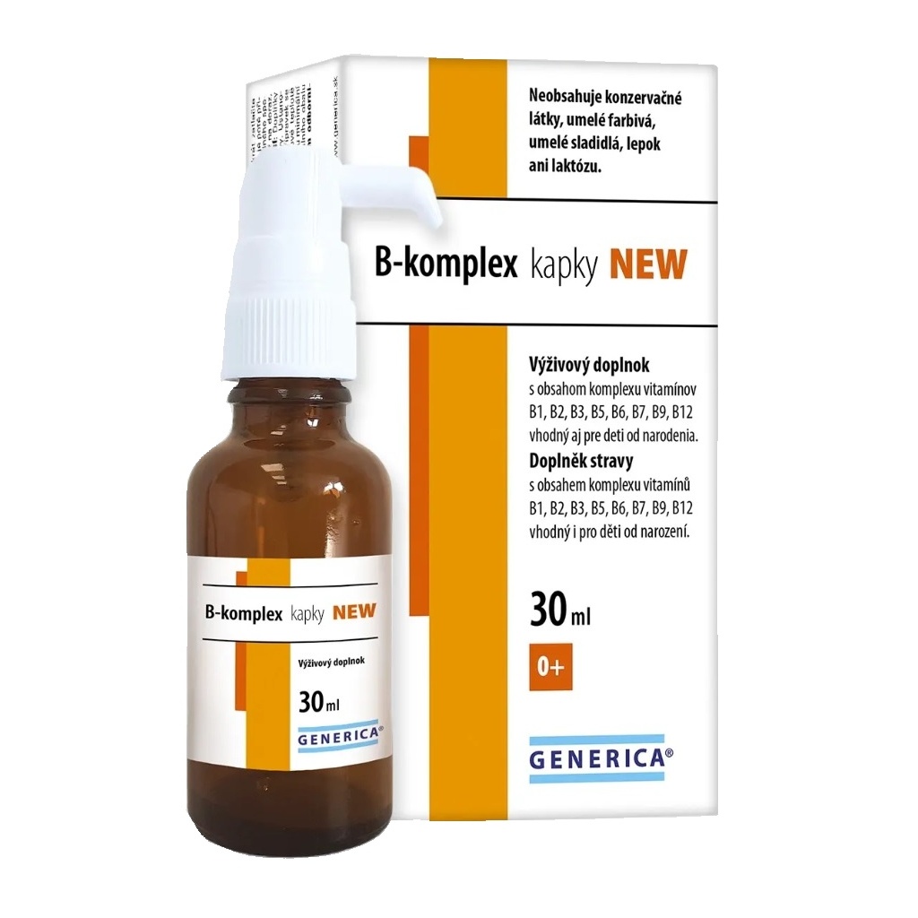 Generica B-komplex kapky 30 ml Generica