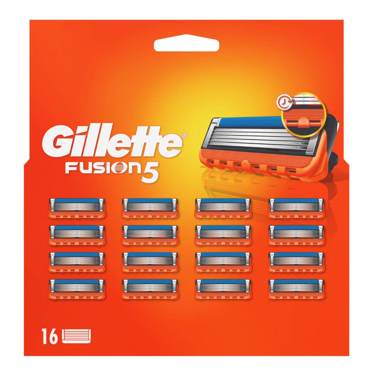 Gillette Fusion5 Manual náhradní hlavice 16 ks Gillette