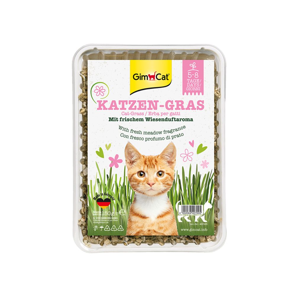 GimCat Kočičí tráva s luční vůní 150 g GimCat