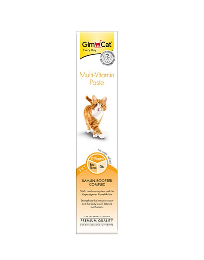 GimCat Multivitamínová pasta pro kočky 100 g GimCat