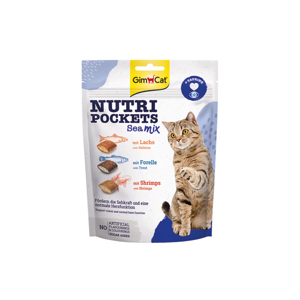 GimCat Nutri pockets seamix 150 g GimCat