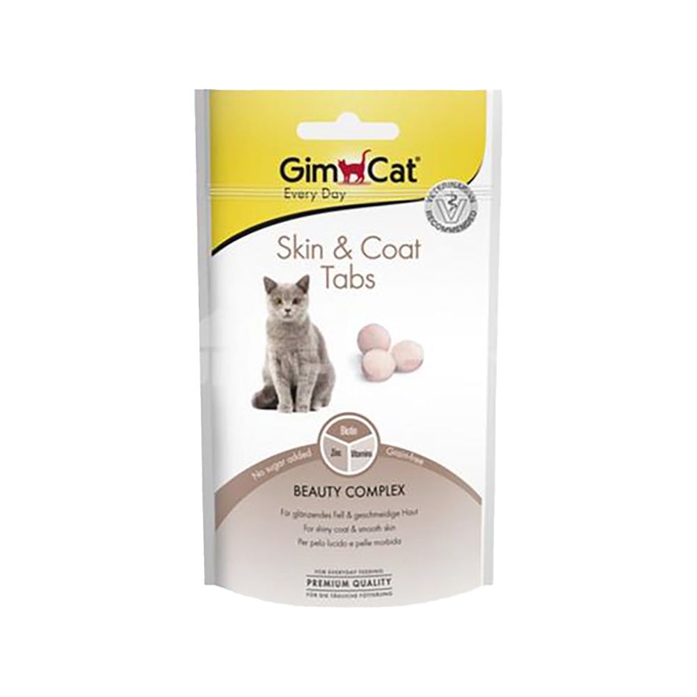 GimCat Skin&coat tabs 40 g GimCat