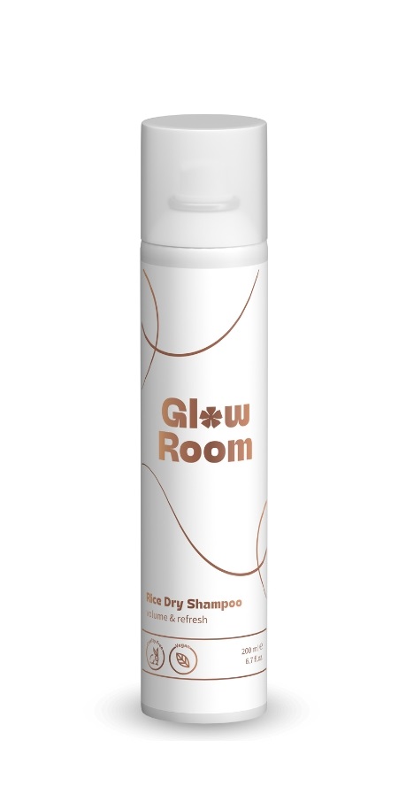 Glow Room Rice Dry rýžový suchý šampon 200 ml Glow Room