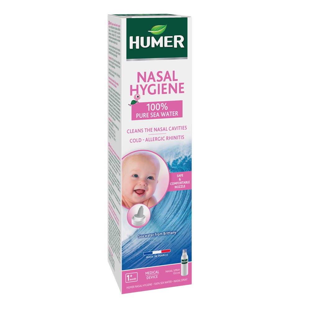 Humer Hygiena nosu 100% mořská voda pro děti 150 ml Humer