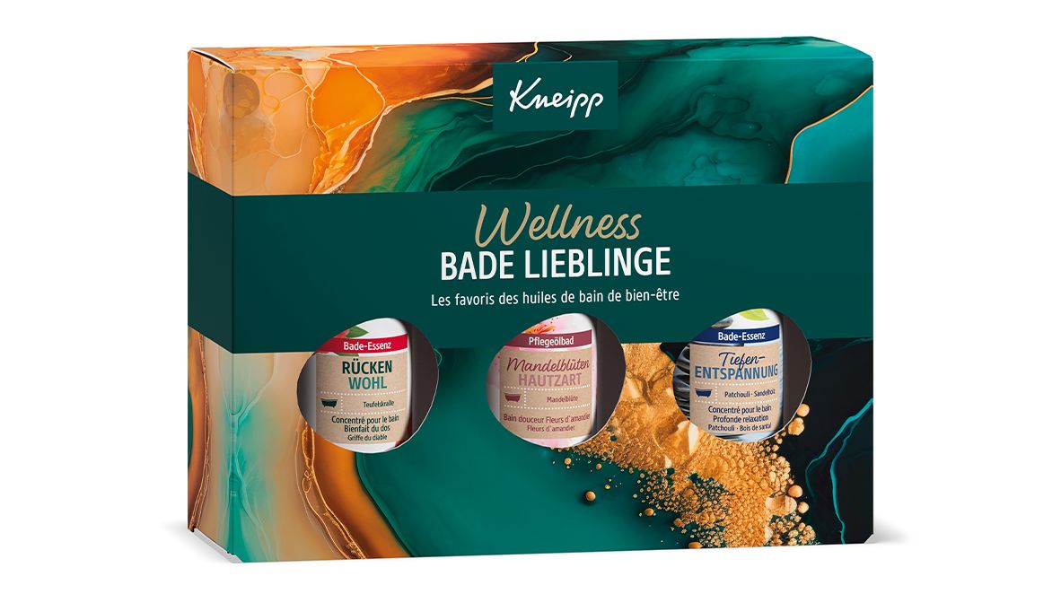 Kneipp Oleje do koupele dárková sada 3x20 ml Kneipp