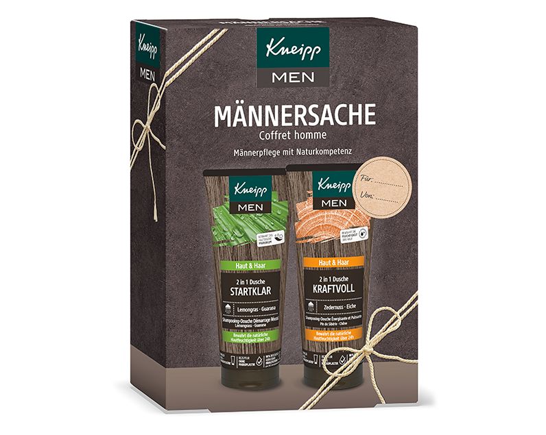 Kneipp Sprchové gely pro muže dárková sada 2x200 ml Kneipp