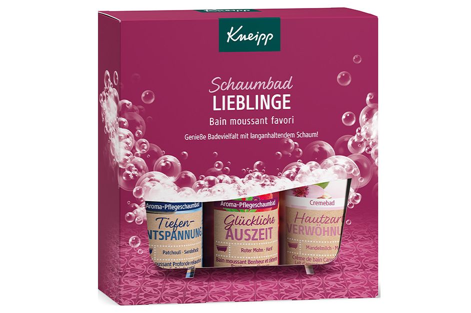 Kneipp Šťastné koupání dárková sada 3x100 ml Kneipp