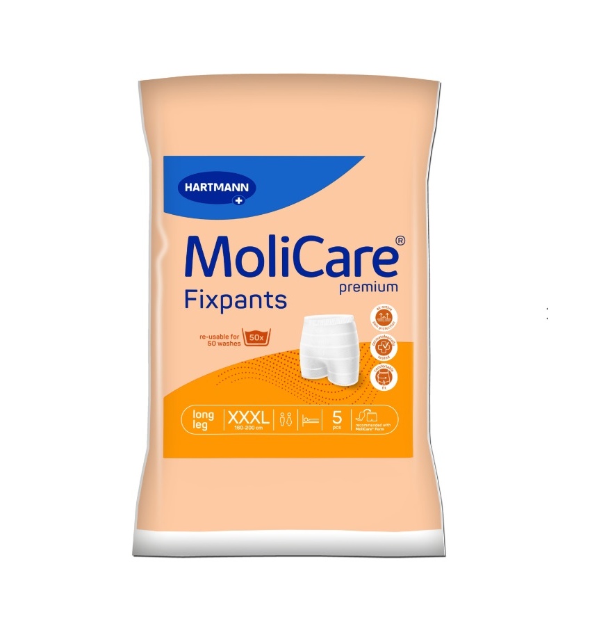 MoliCare Premium Fixpants vel. XXXL fixační kalhotky 5 ks MoliCare