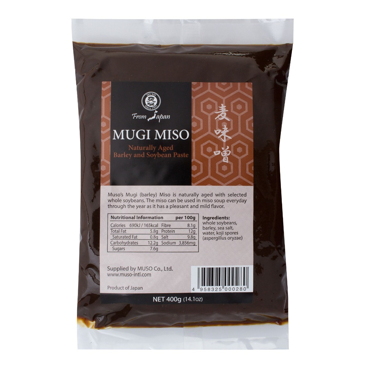 Muso Miso Mugi ječmen 400 g Muso