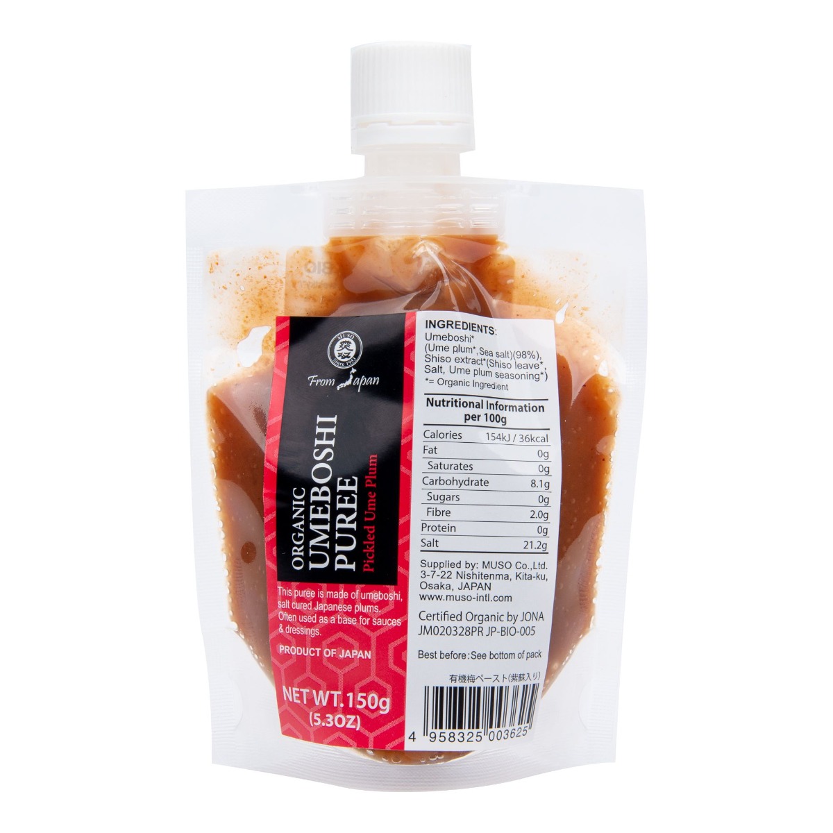 Muso Umeboshi BIO 150 g Muso