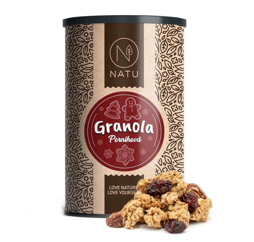 NATU Perníková Granola 400 g NATU