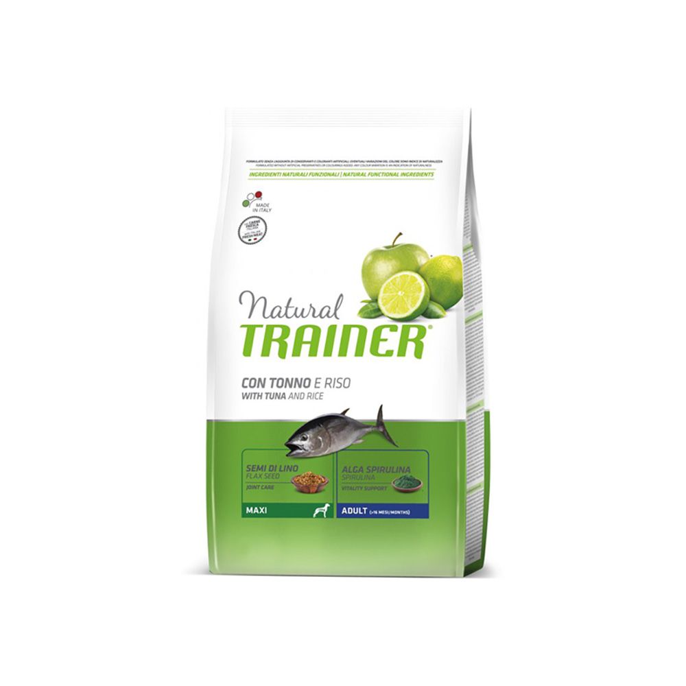 Natural Trainer Maxi ryba a rýže granule 12 kg Natural Trainer