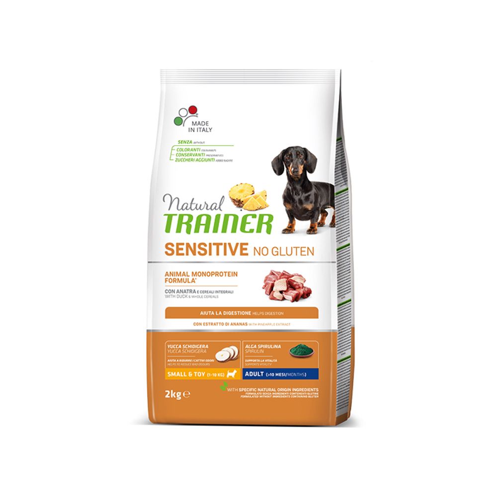 Natural Trainer No gluten mini kachna granule 2 kg Natural Trainer