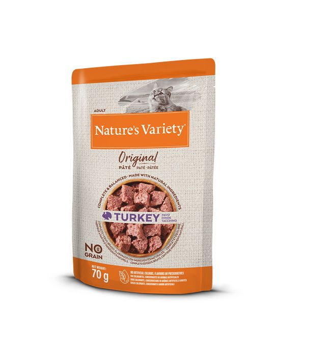 Natures Variety Original pro kočky s krůtou kapsička 70 g Natures Variety