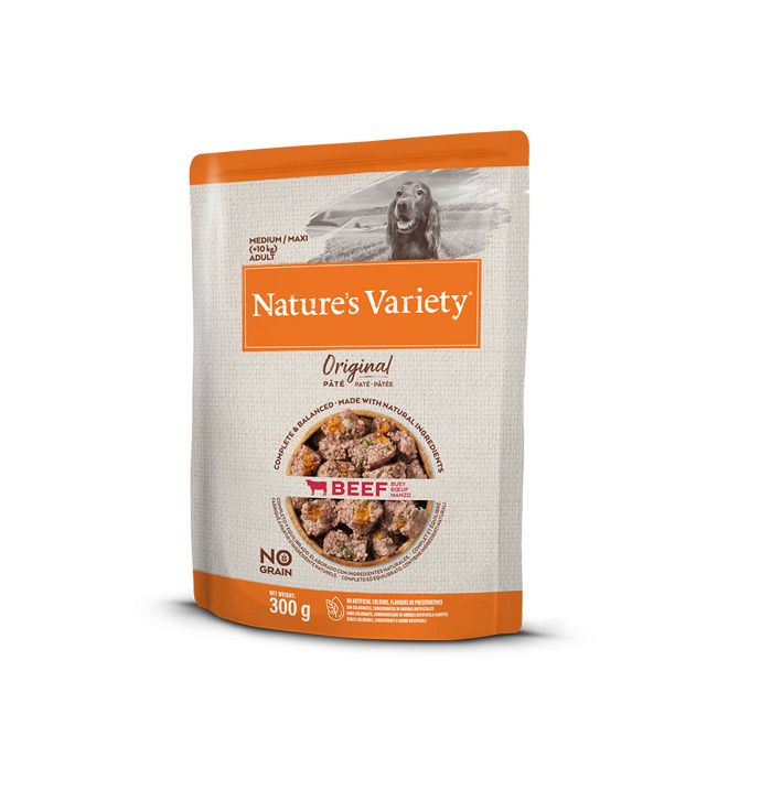 Natures Variety Original pro střední psy hovězí kapsička 300 g Natures Variety