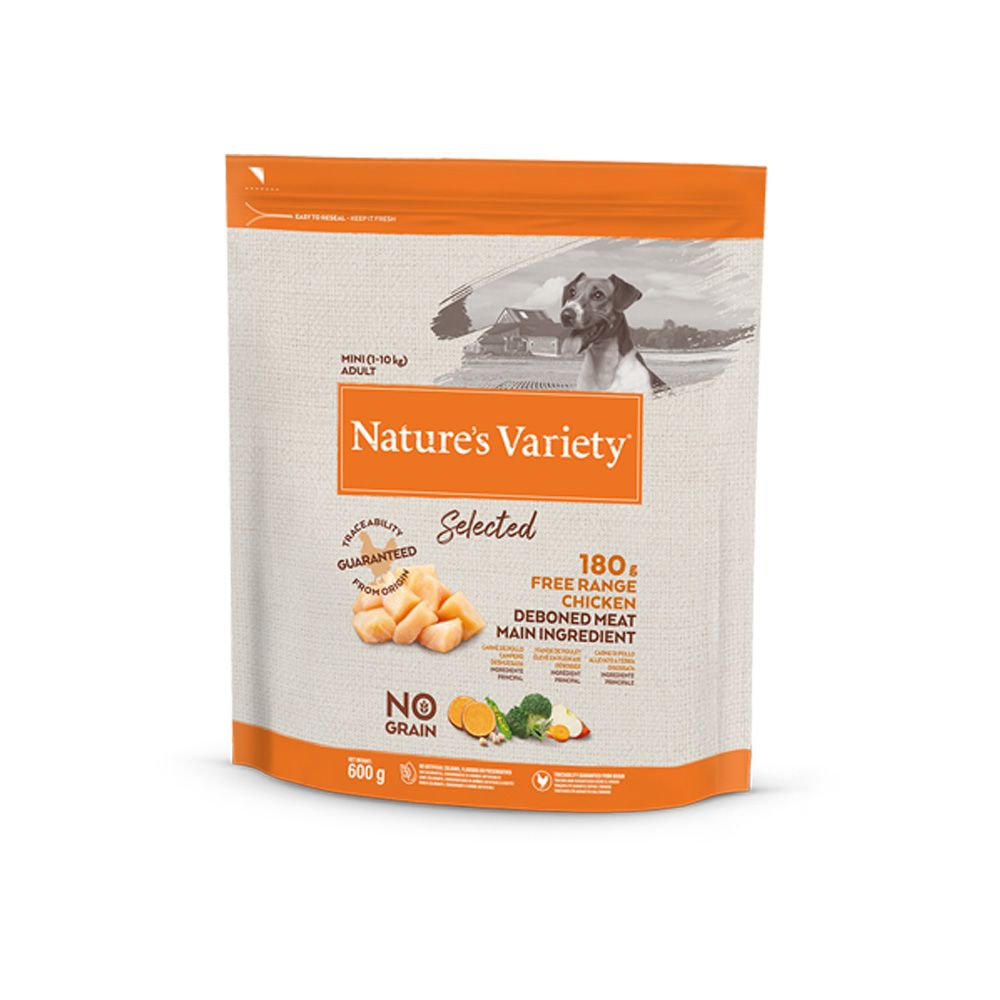 Natures Variety Selected pro malé psy s kuřecím granule 600 g Natures Variety