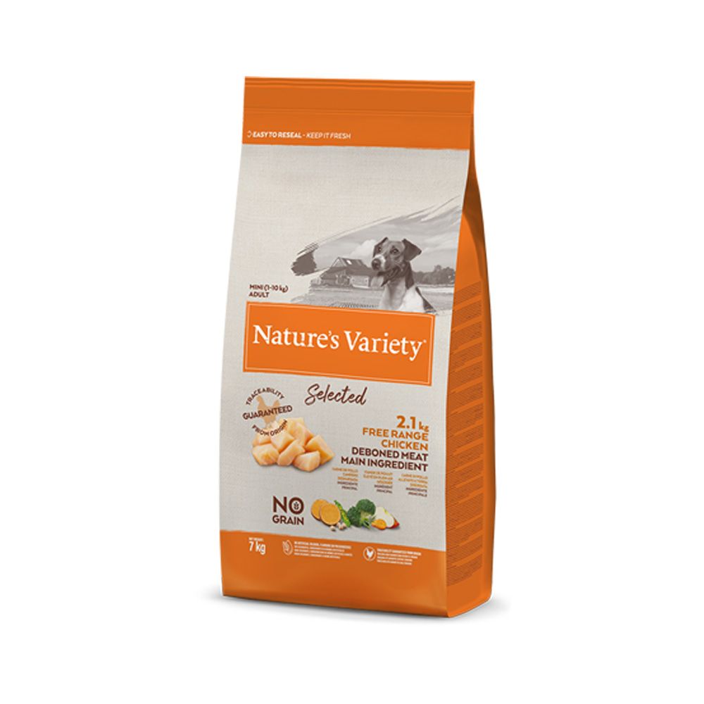 Natures Variety Selected pro malé psy s kuřecím granule 7 kg Natures Variety