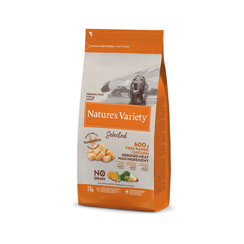 Natures Variety Selected pro střední psy s kuřecím granule 2 kg Natures Variety