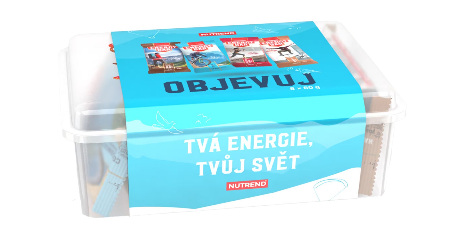 Nutrend Energy Bar box 8x60 g Nutrend