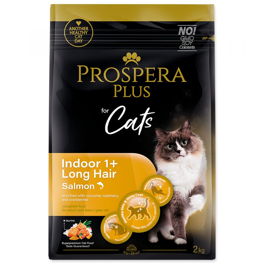 PROSPERA Plus Indoor 1+ Long Hair losos 2 kg PROSPERA Plus