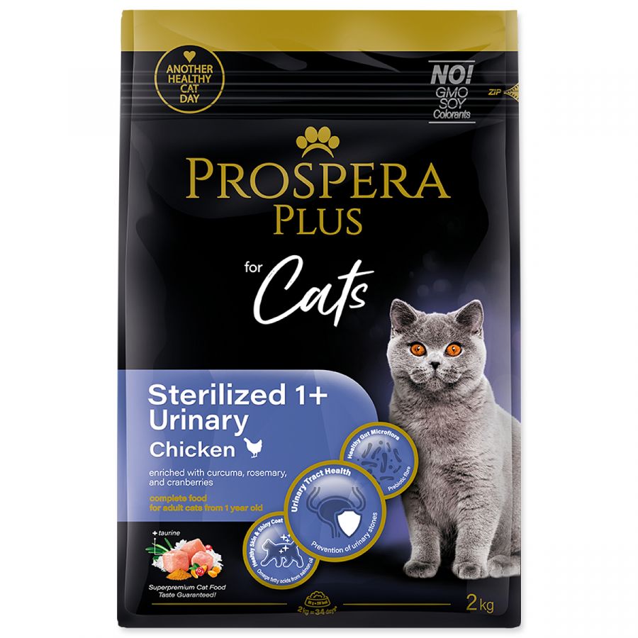 PROSPERA Plus Sterilized 1+ Urinary kuře 2 kg PROSPERA Plus