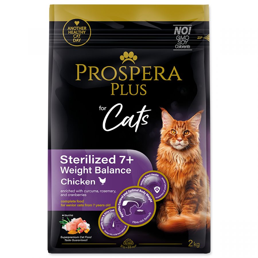 PROSPERA Plus Sterilized 7+ Weight Balance kuře 2 kg PROSPERA Plus