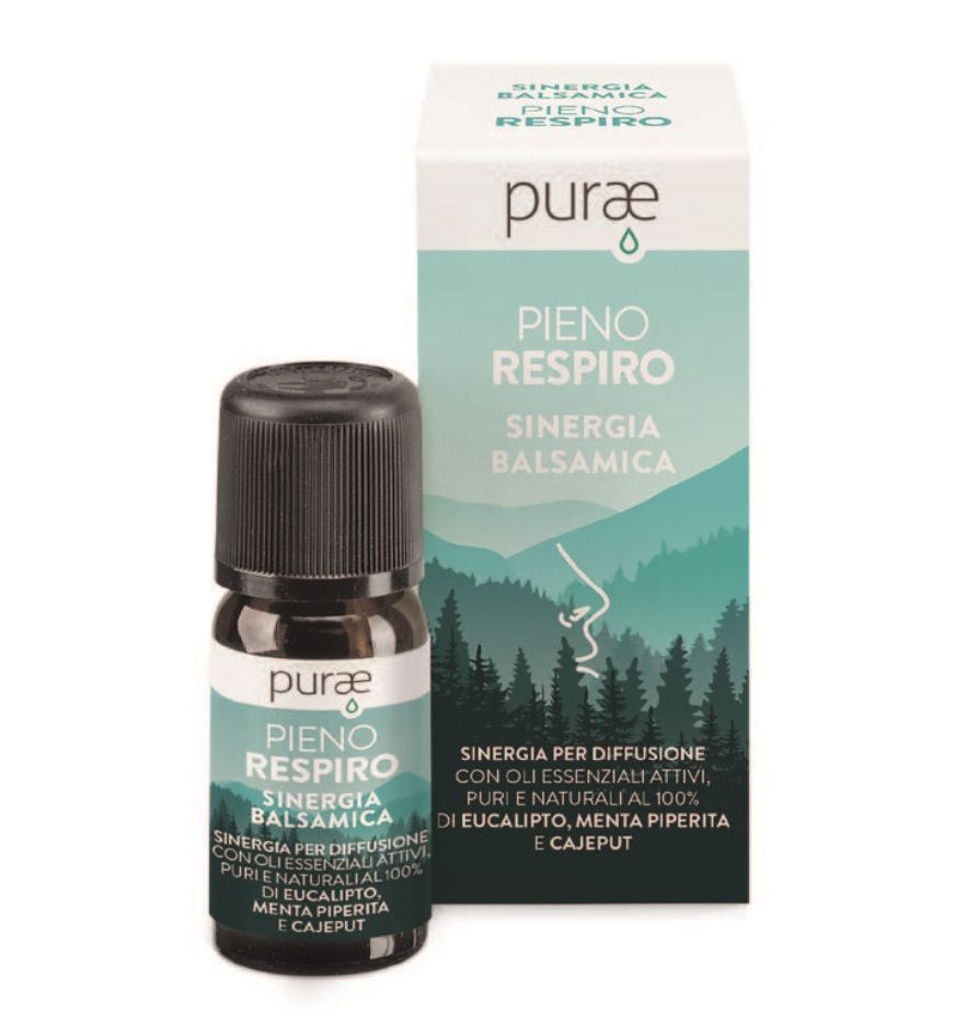 Purae Pieno Respiro Balsamica Směs esenciálních olejů 10 ml Purae