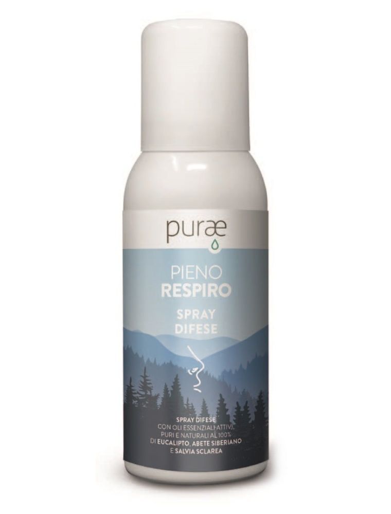 Purae Pieno Respiro Difese Sprej s esenciálními oleji 100 ml Purae